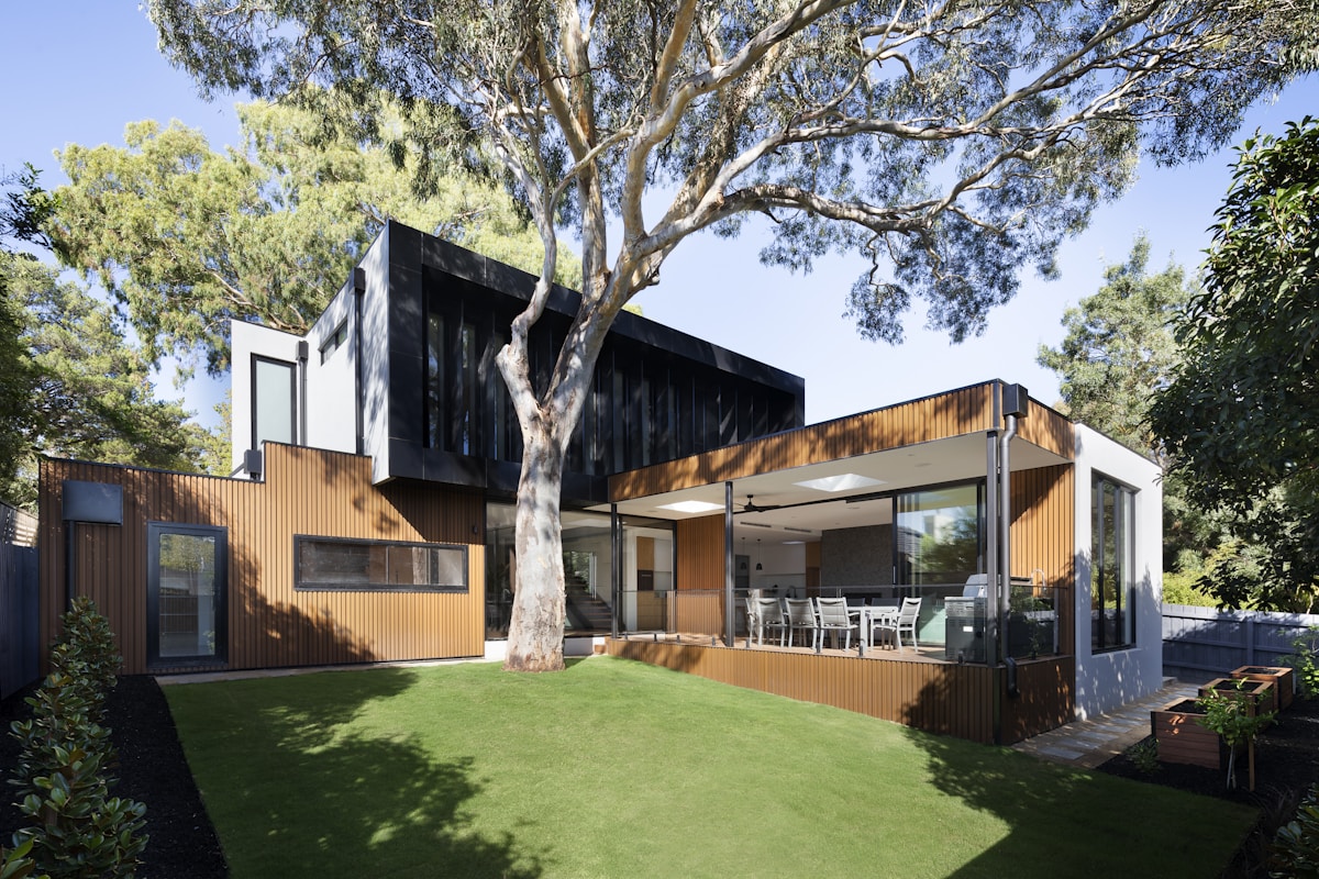 Featured contemporary residence