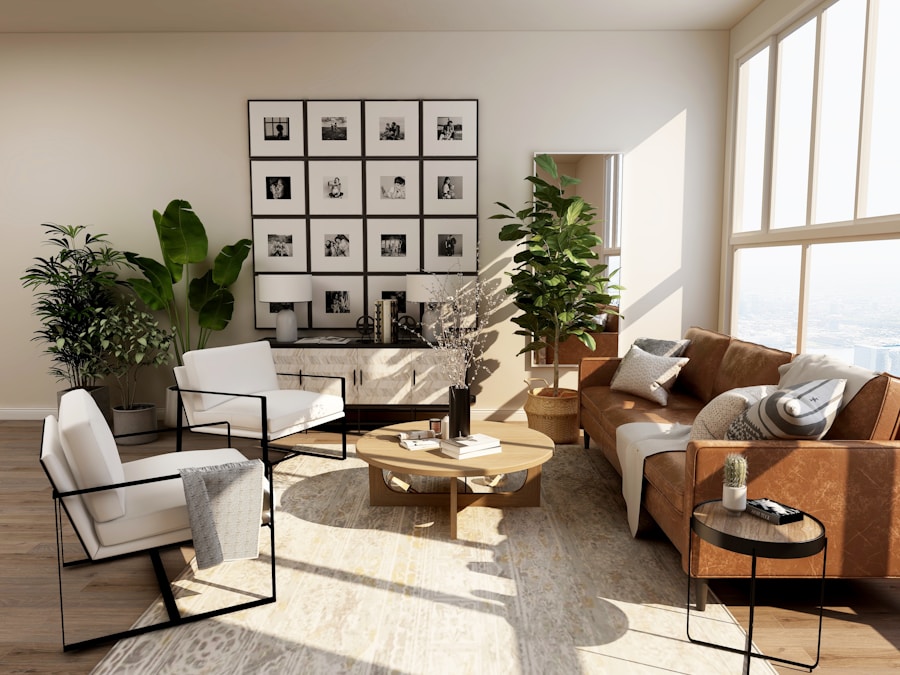 Serviced apartment interior